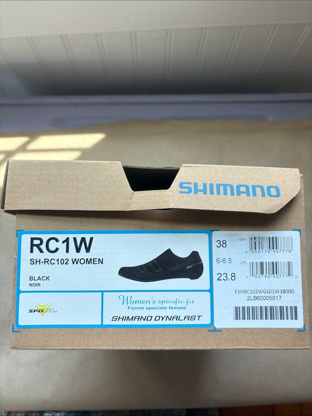 Shimano Women's RC1W Cycling Shoes - Black, *updated size* US size 6.5